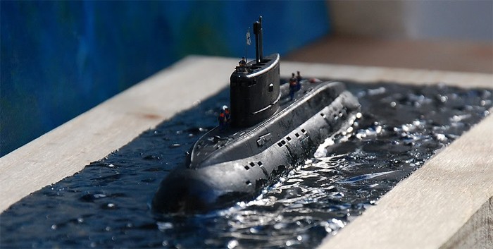 Mô hình tàu ngầm lớp Kilo của Hải quân Nga ảnh 1